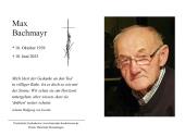 Bachmayr - Maximilian